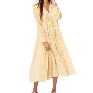 Christy Dawn Paloma Dress | Butter Yellow